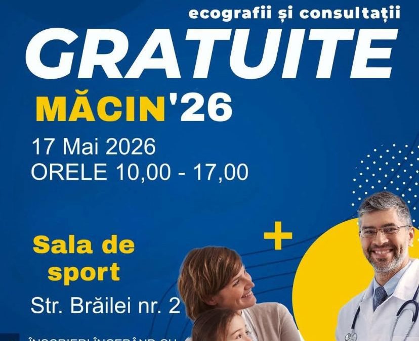 ANUNȚ Campanie ecografii și consultații gratuite
